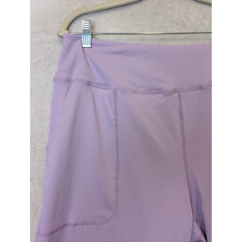 NEW Liberty Pro Athletic Shorts Women's XL Lavender Purple High Rise - Picture 3 of 7